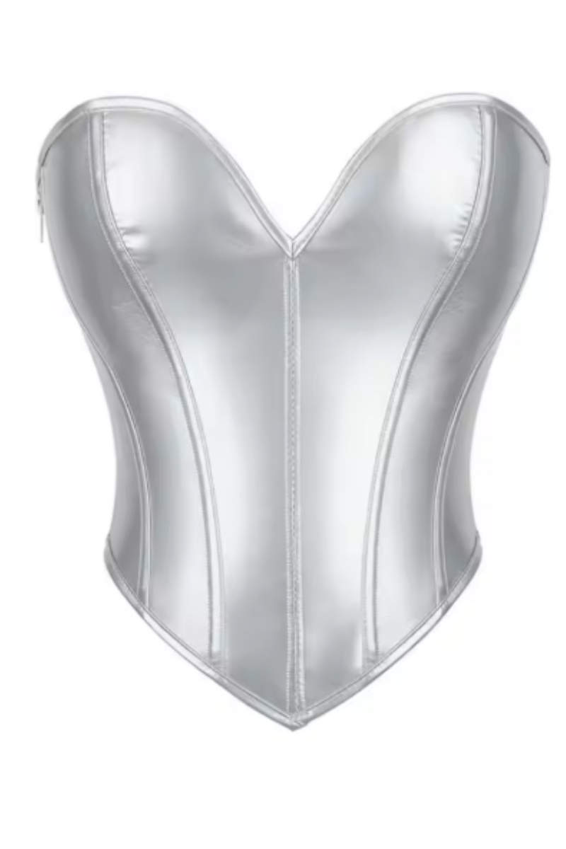 Galactic Siren Metallic Corset Top